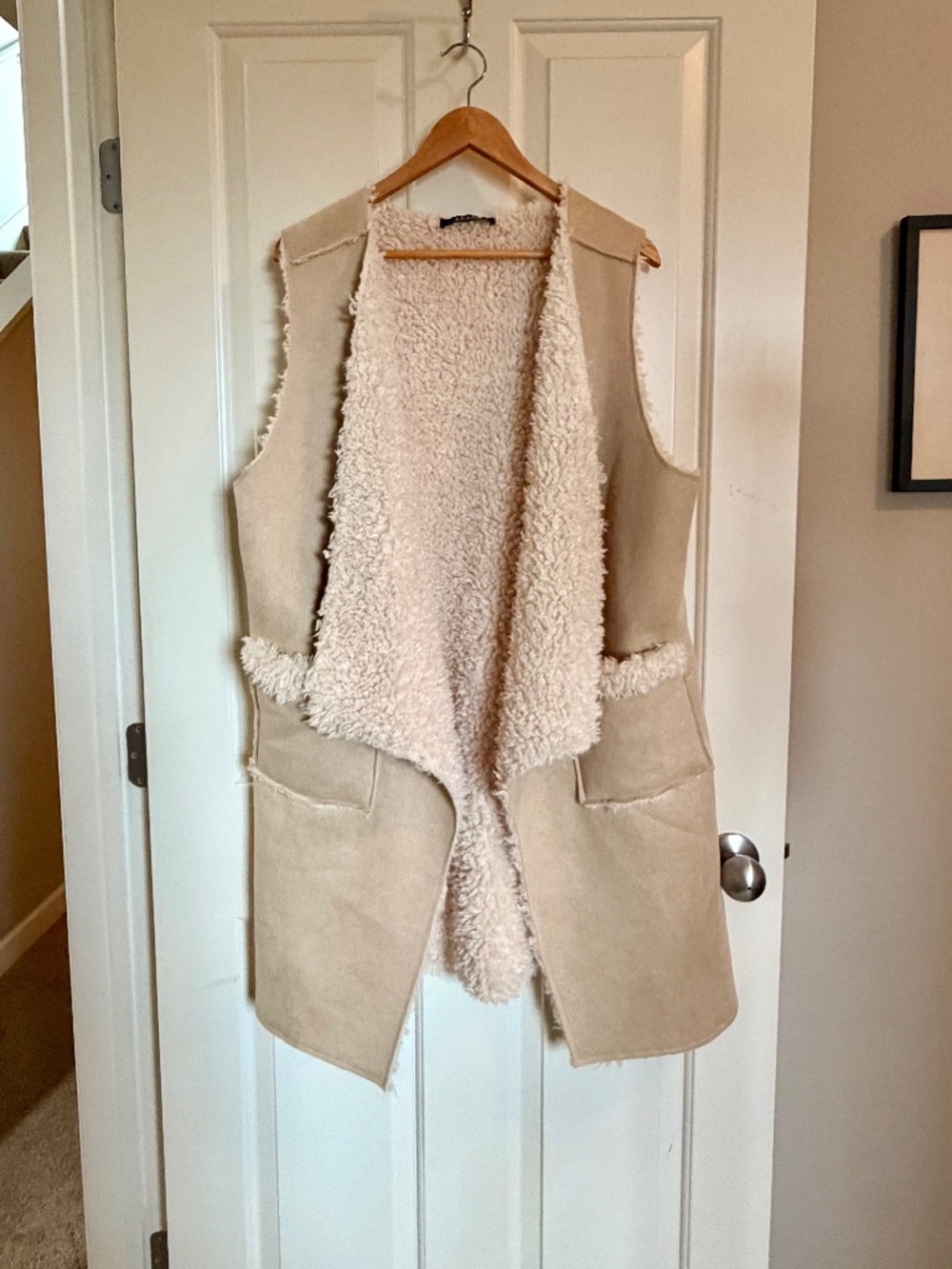Akira Faux Fur Shearling Vest